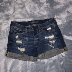 Womens Areopostel Jean shorts